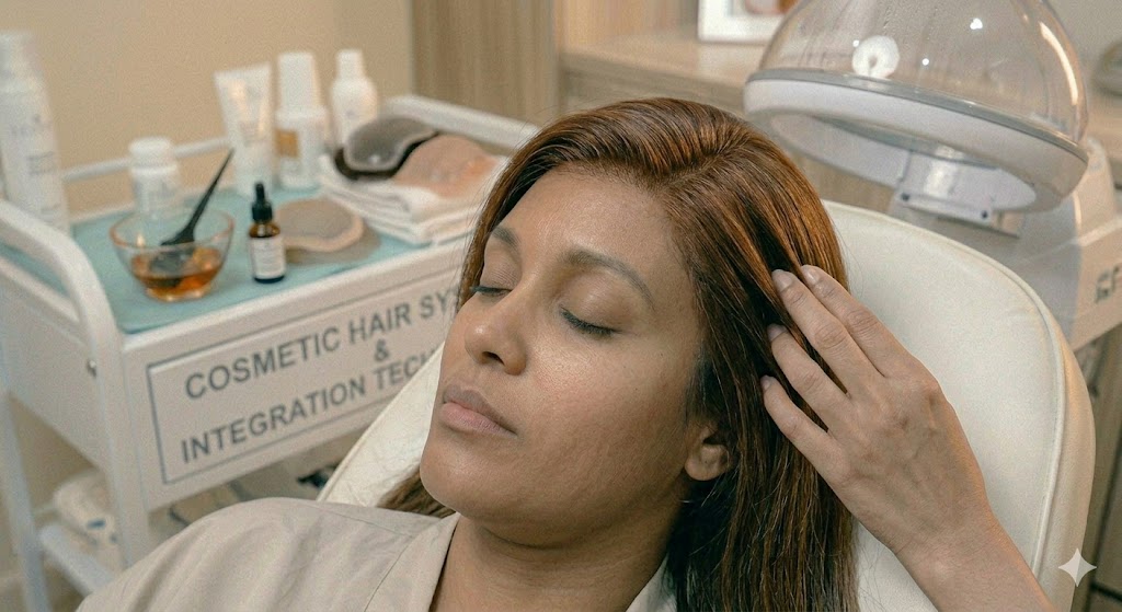 Cosmetic Hair Systems, after treatment