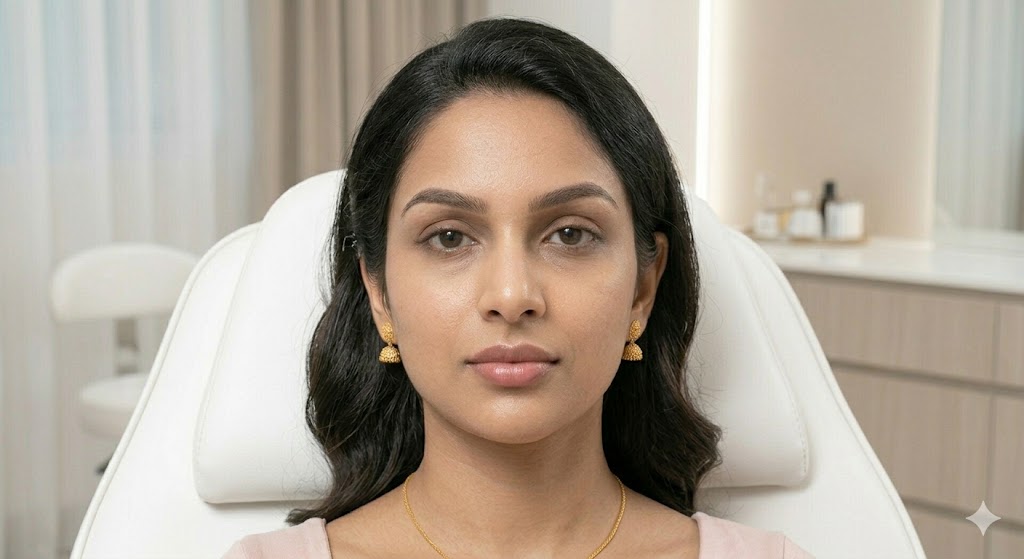 HIFU Lifting, before treatment