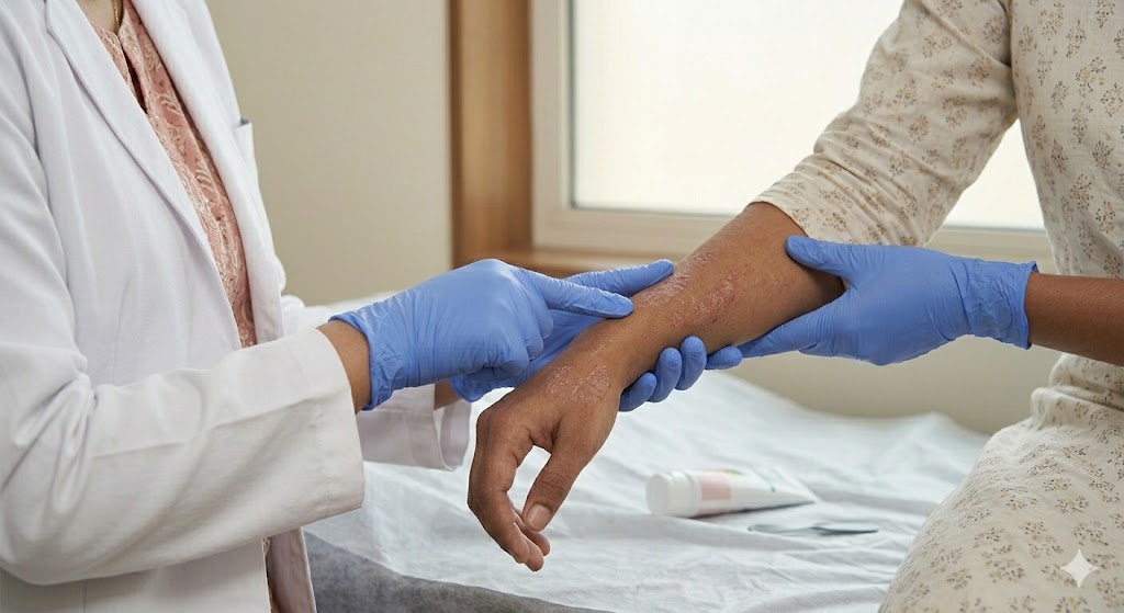 Aroha clinic treatment, before treatment