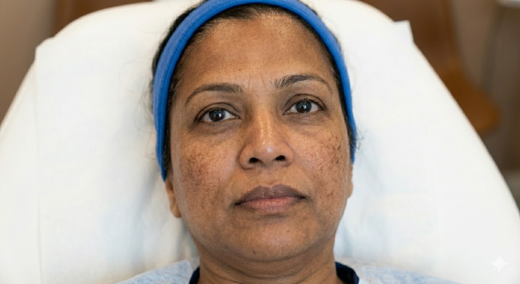 Aroha clinic treatment, before treatment